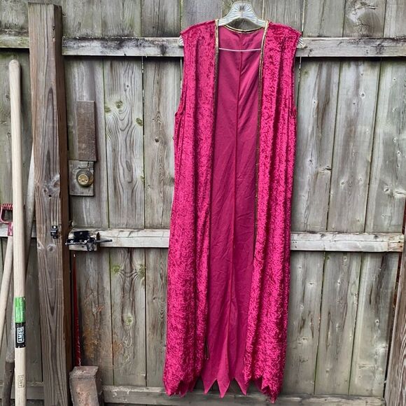 Other - Halloween velour open cardigan sz. S